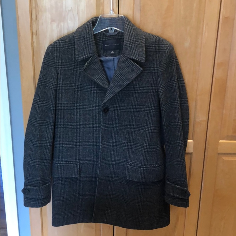 Banana republic pea coat